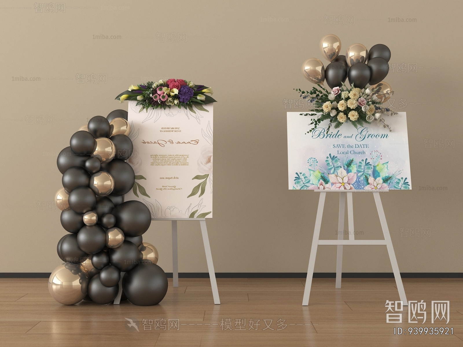 Modern Guide Board/bulletin Board