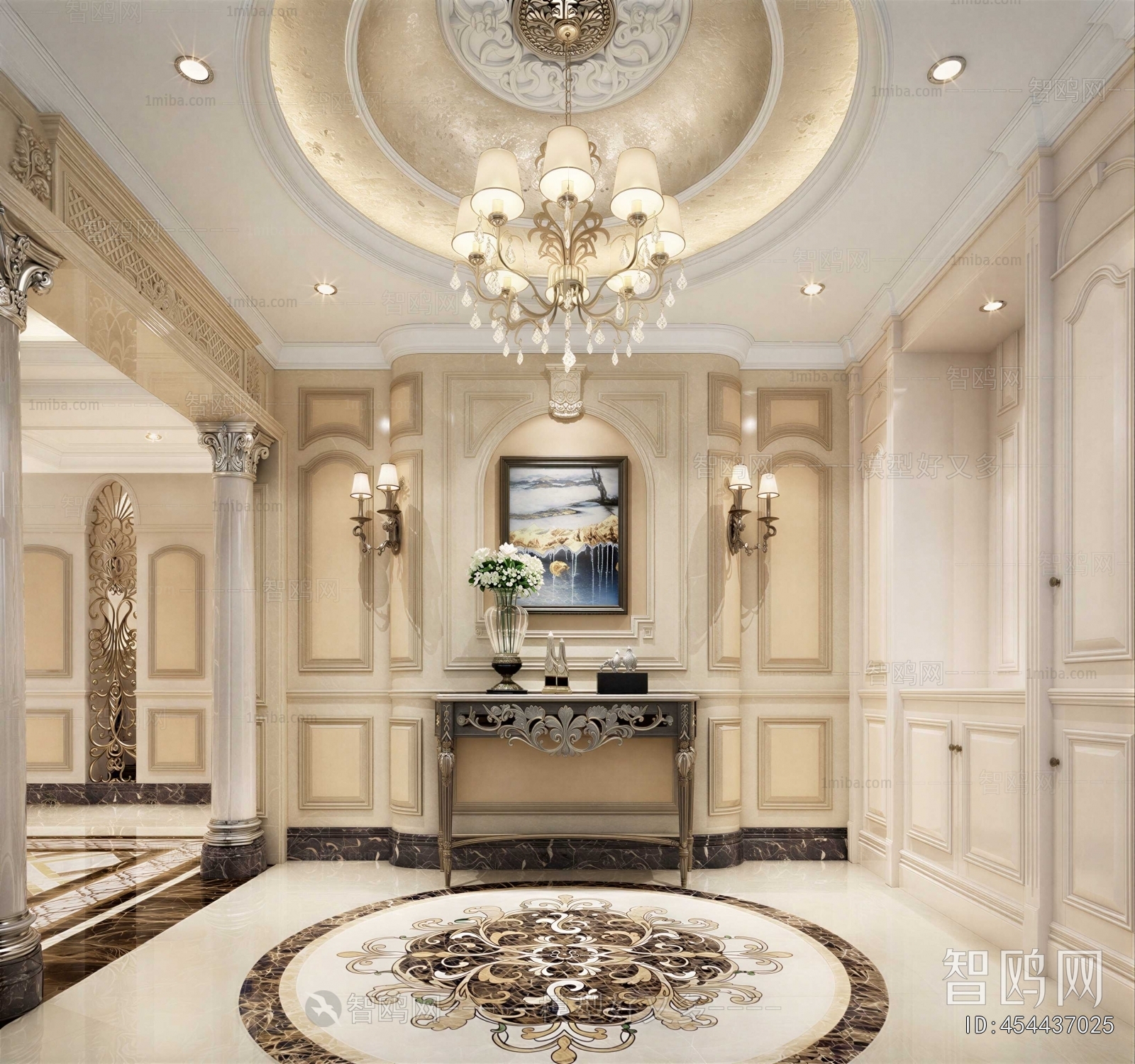 European Style Hallway