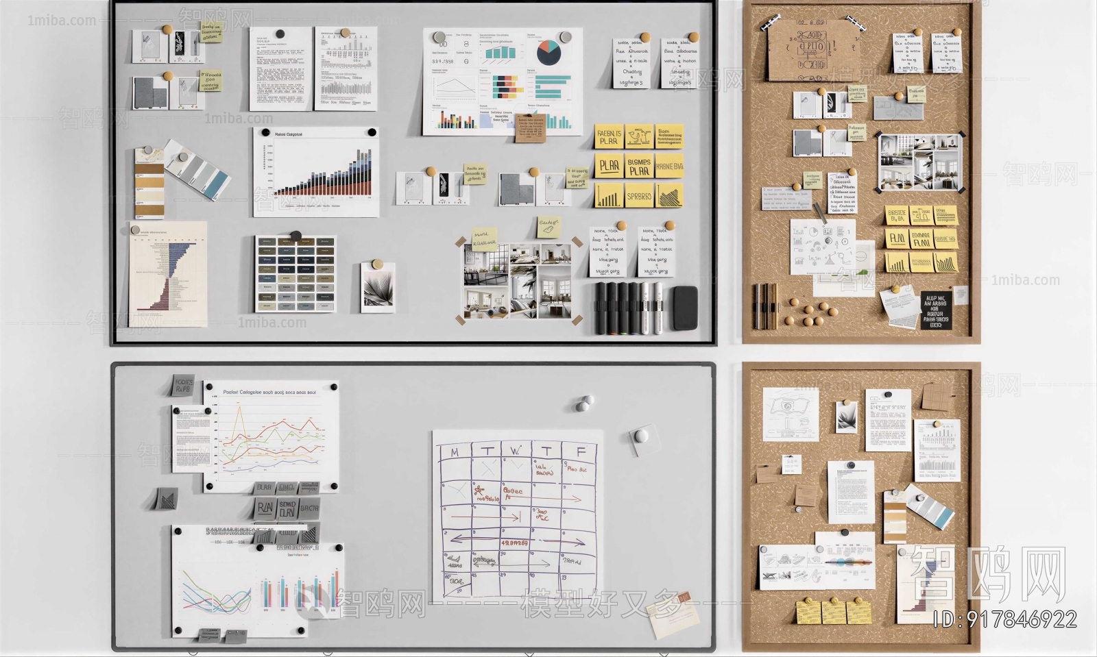 Modern Blackboard/whiteboard