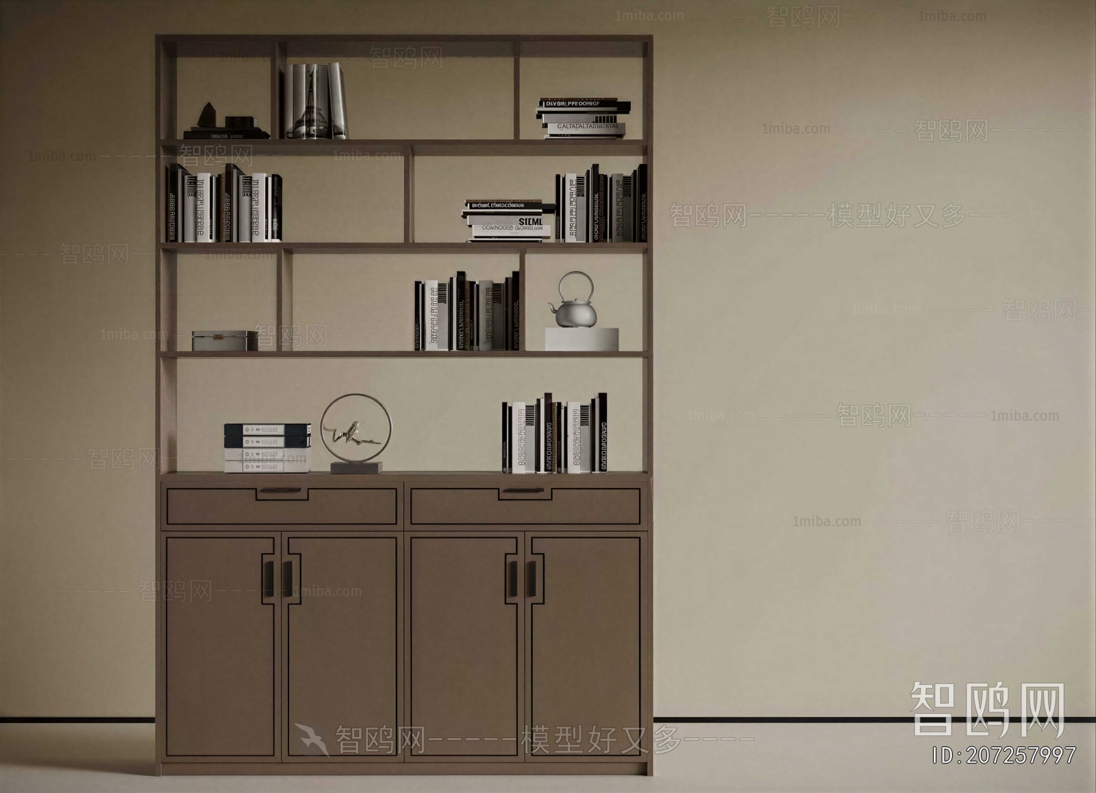 New Chinese Style Bookcase