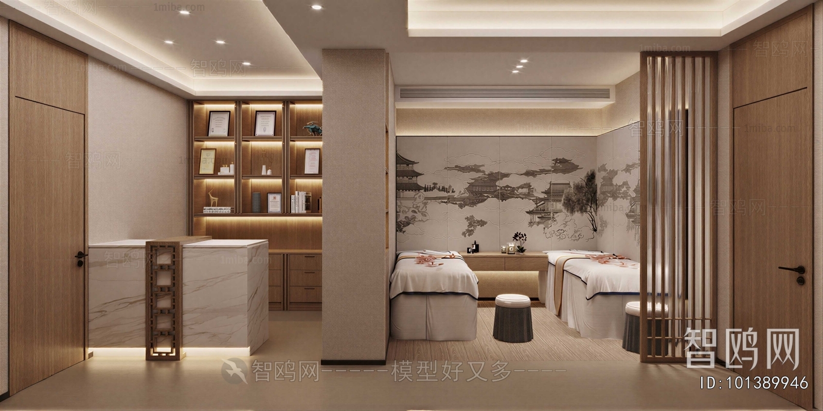 New Chinese Style SPA Beauty