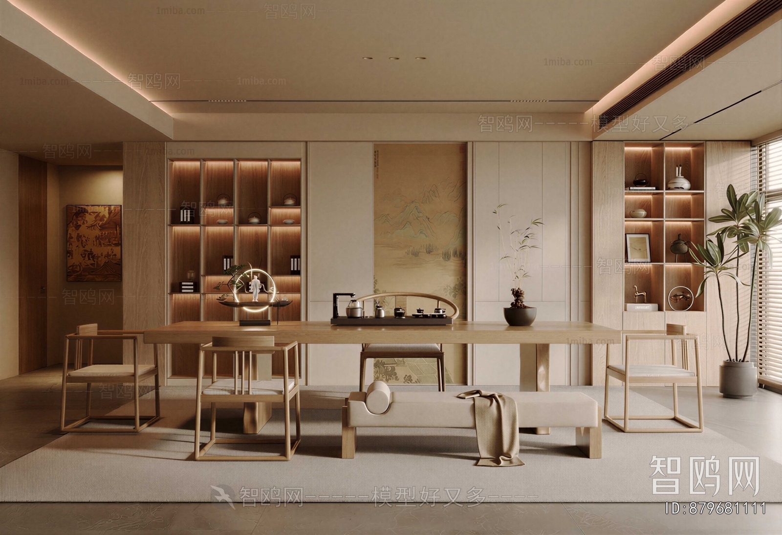 New Chinese Style Tea House