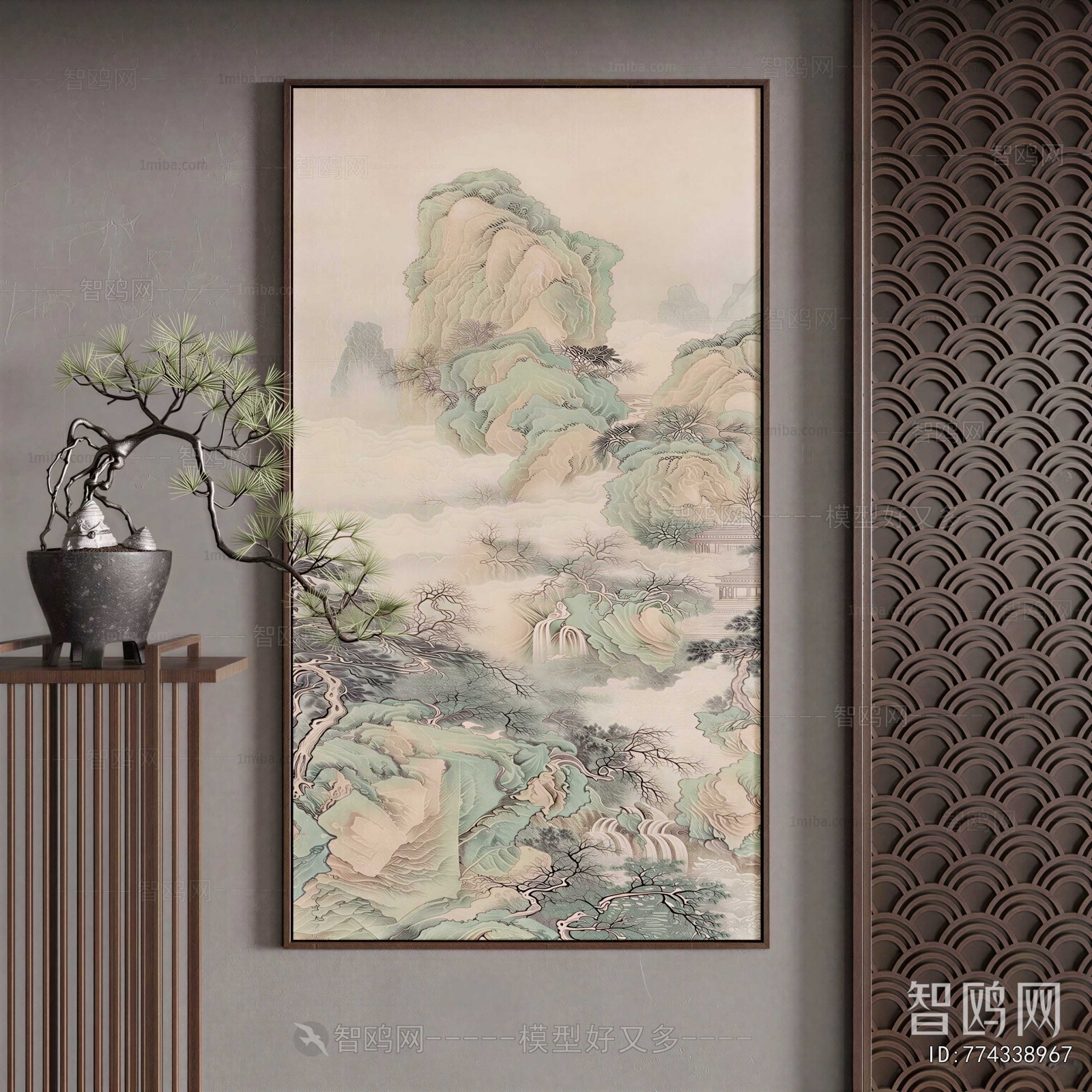 New Chinese Style Painting