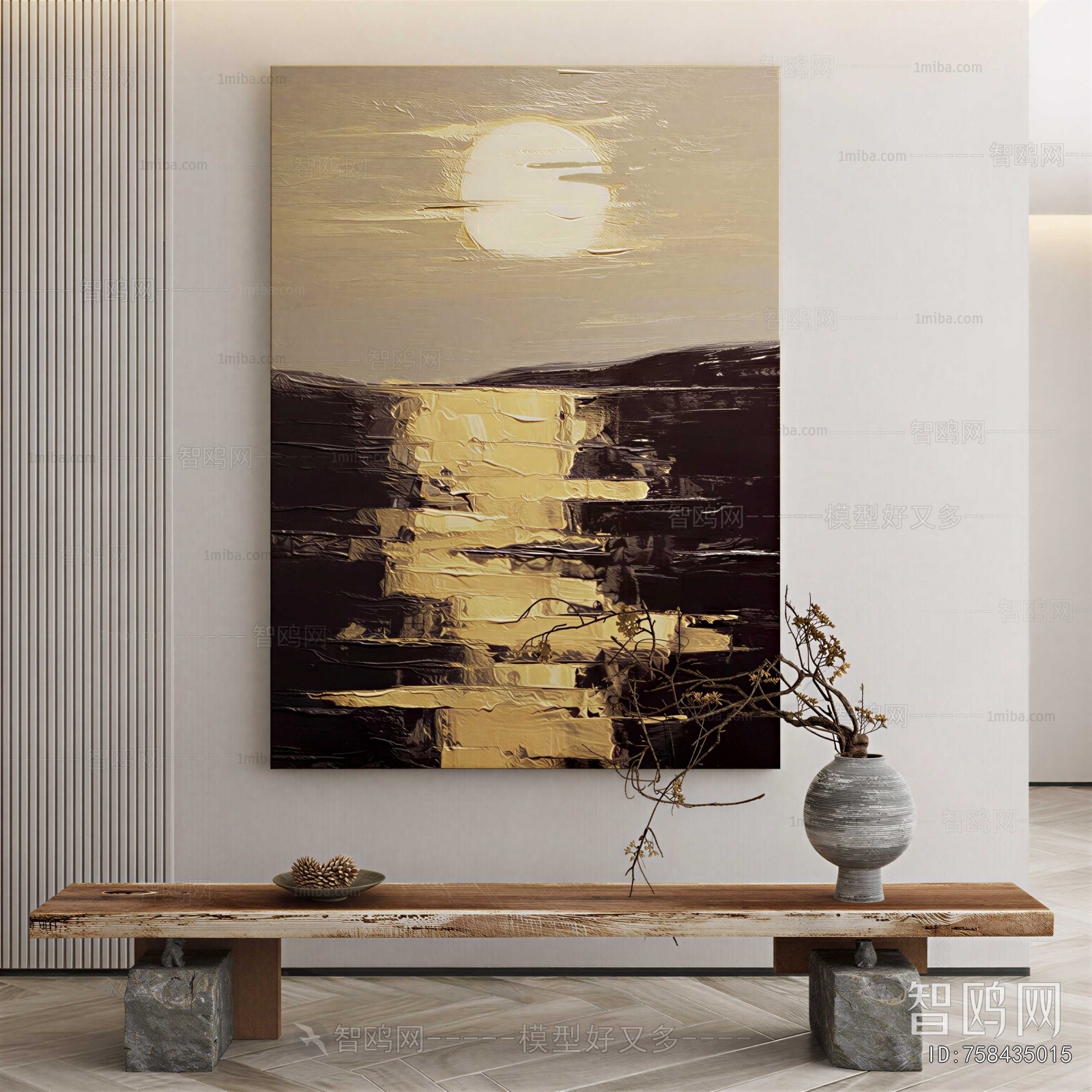 Wabi-sabi Style Painting