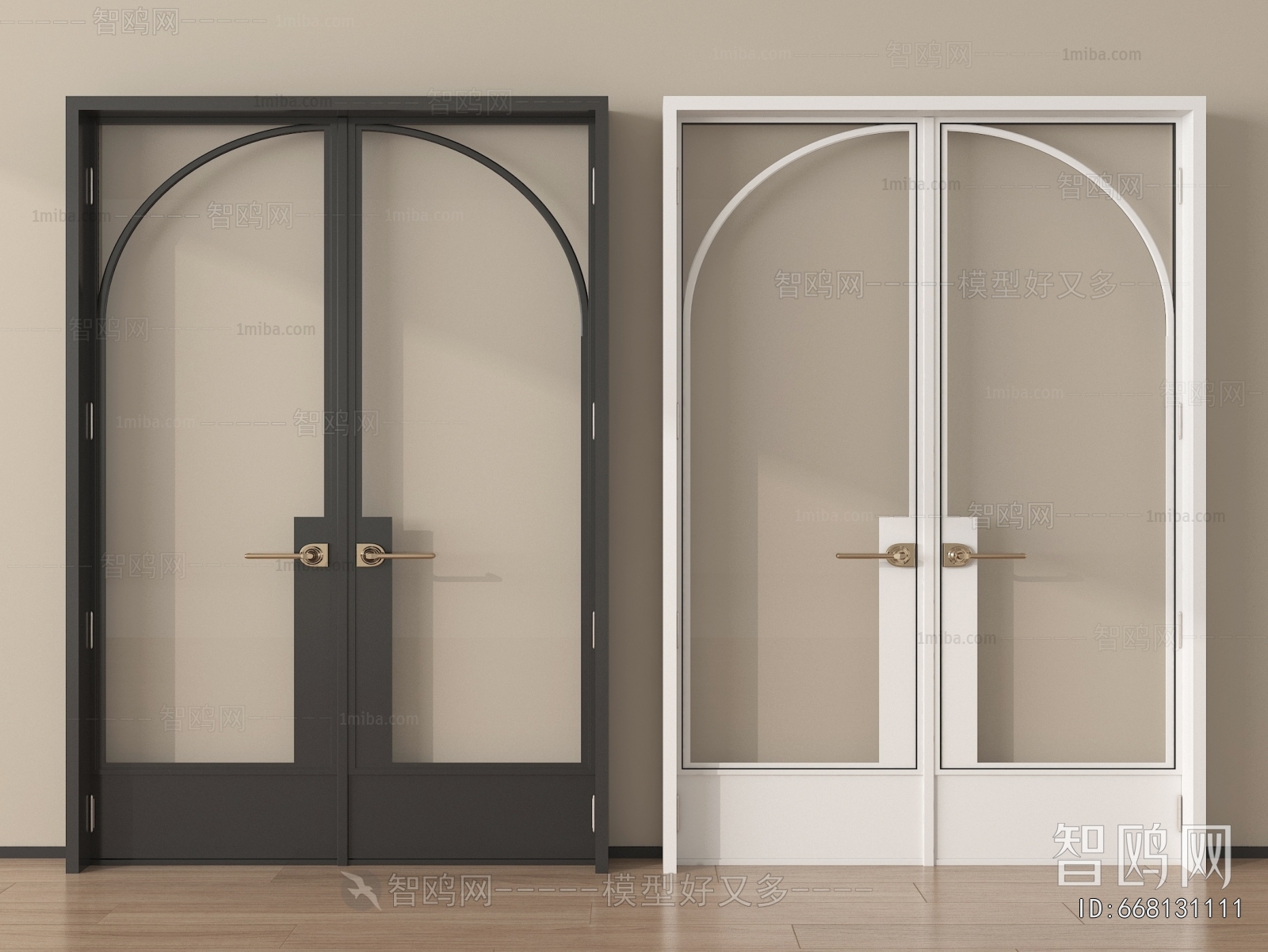 French Style Double Door