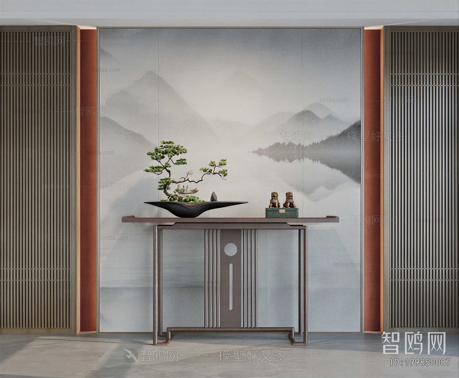 New Chinese Style Console