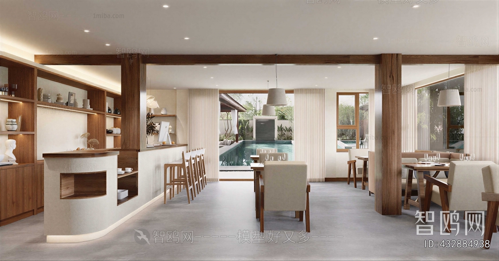 Wabi-sabi Style Residential Hostel