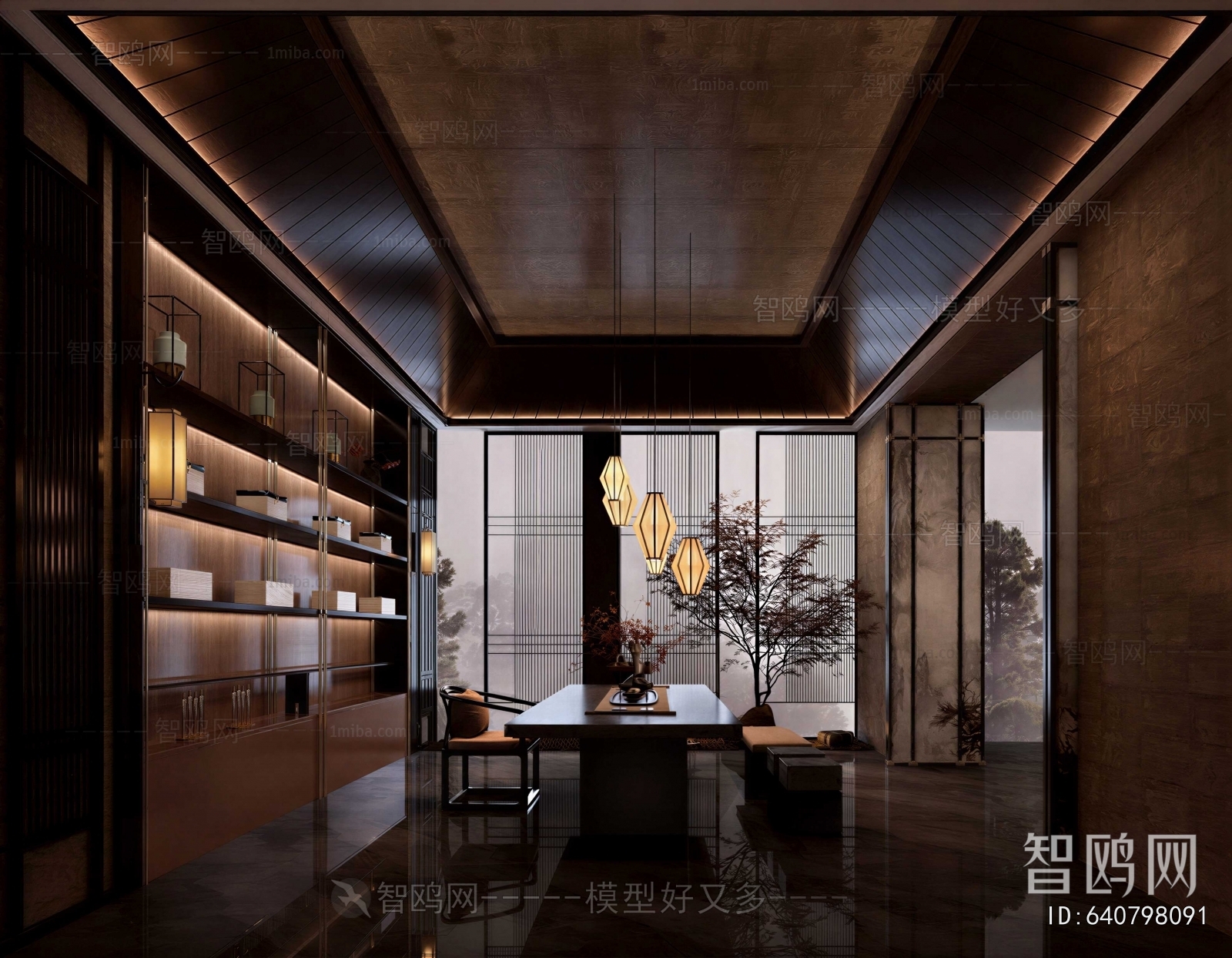 New Chinese Style Tea House