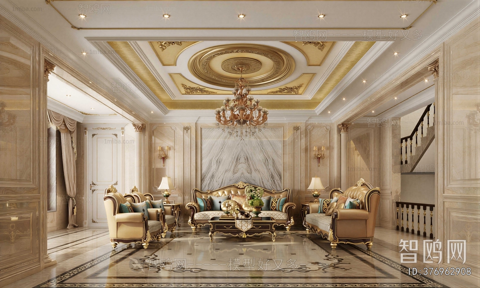 European Style A Living Room