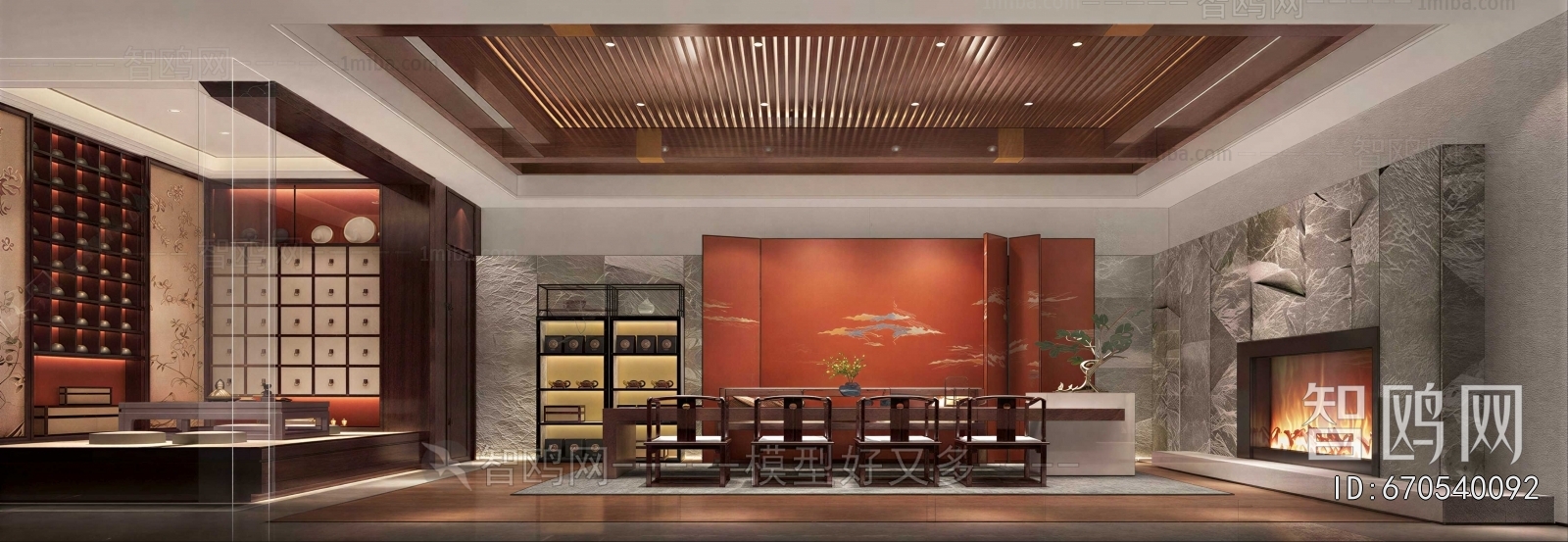 New Chinese Style Tea House