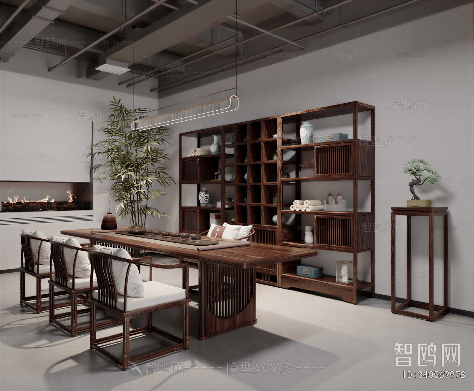 New Chinese Style Tea House