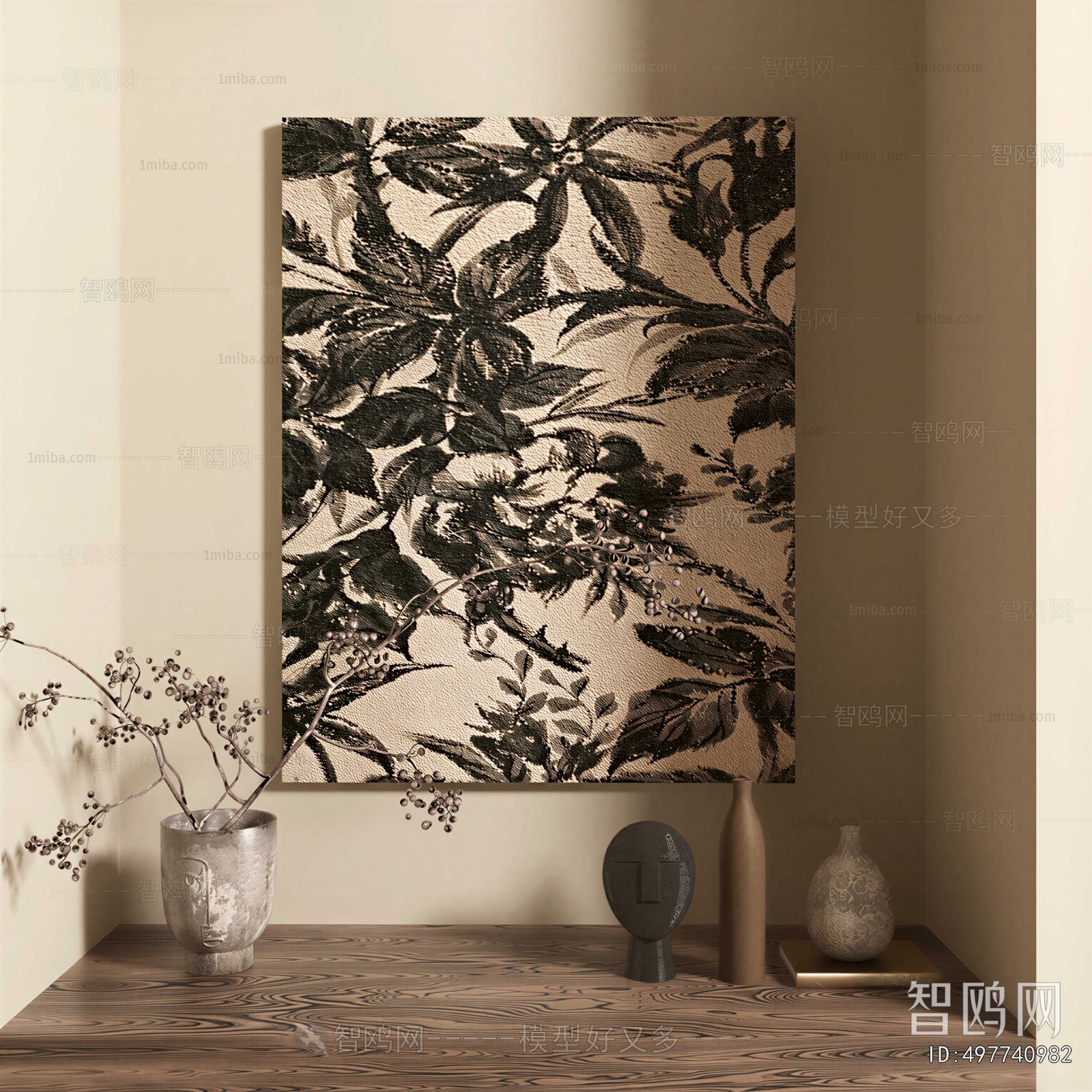 Wabi-sabi Style Painting