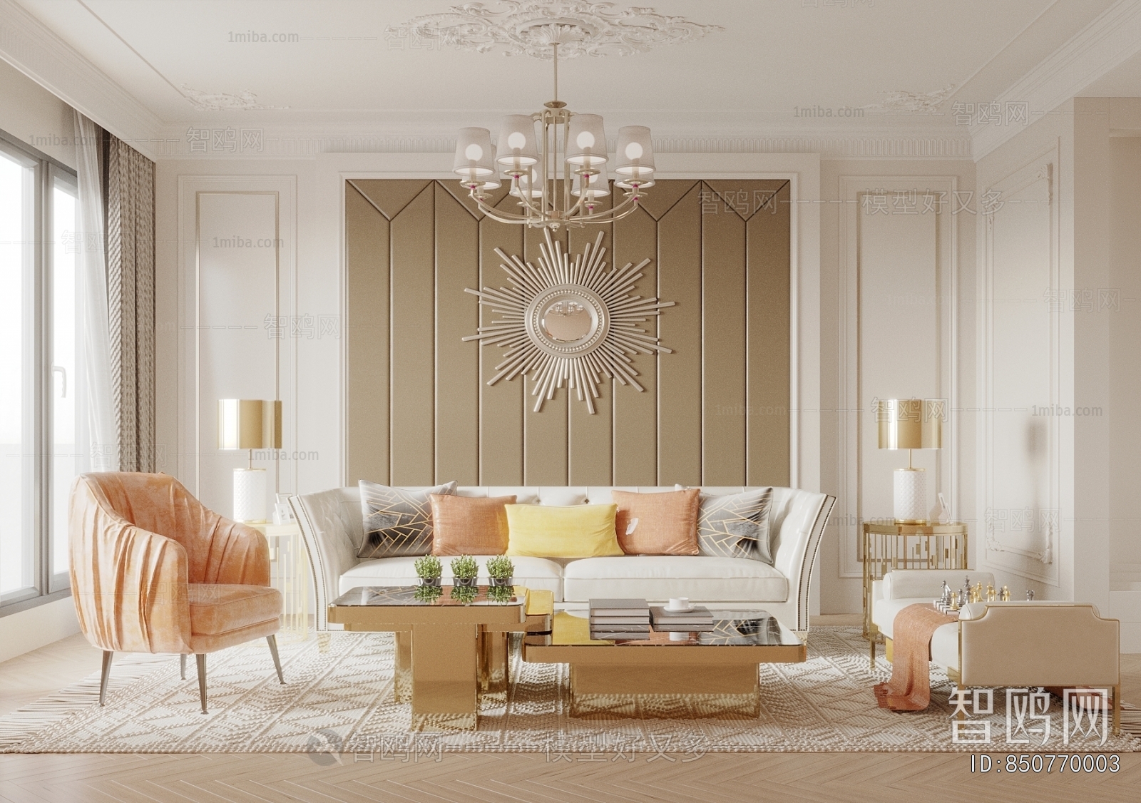 French Style A Living Room