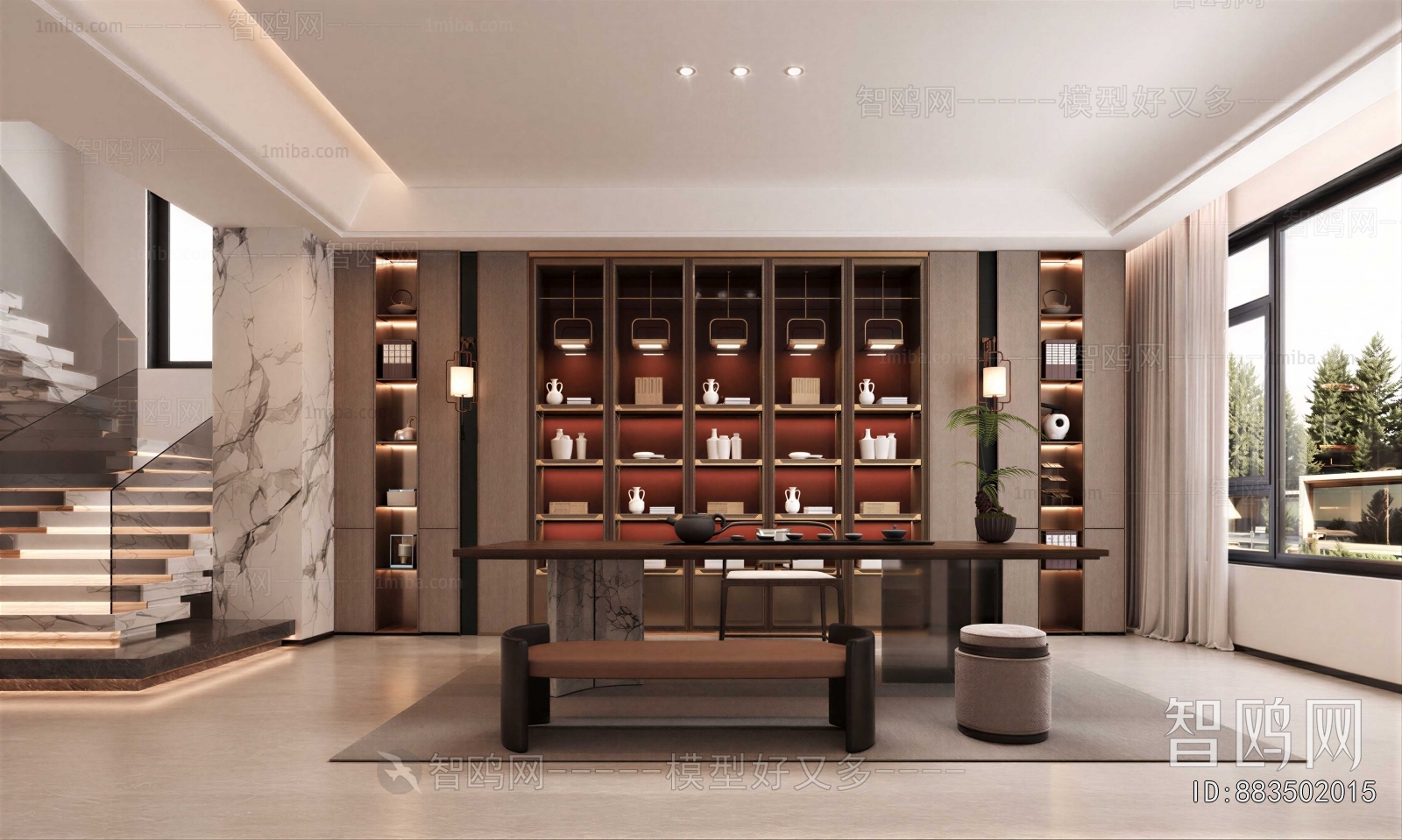 New Chinese Style Tea House