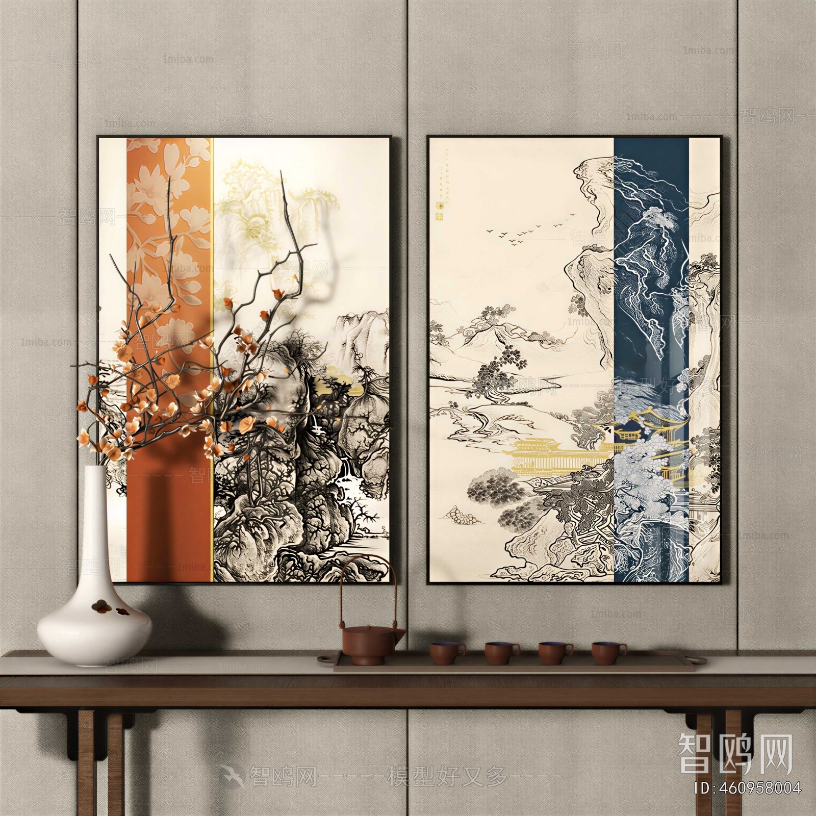 New Chinese Style Painting