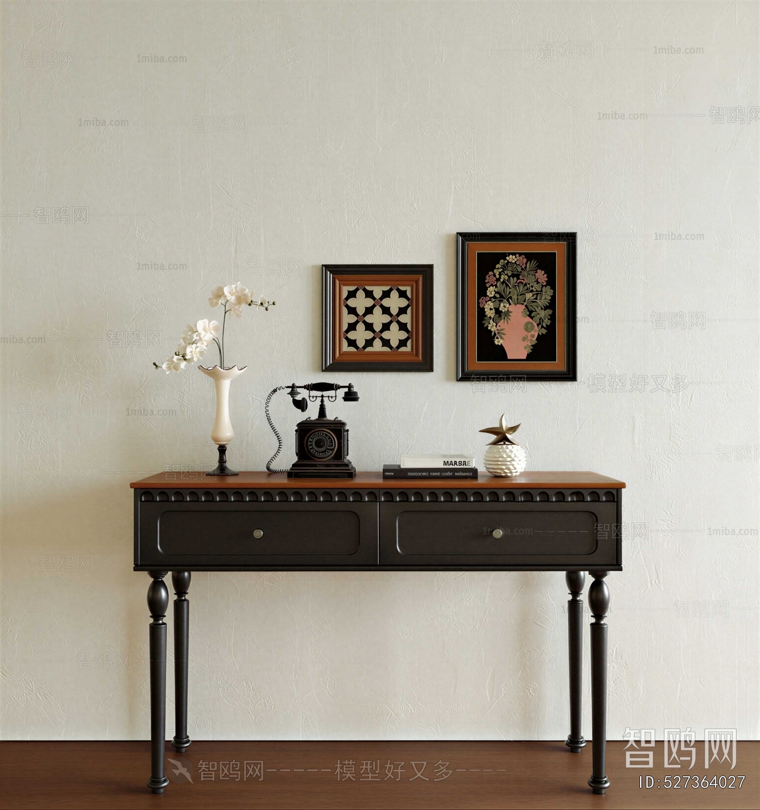 French Style Entrance Cabinet