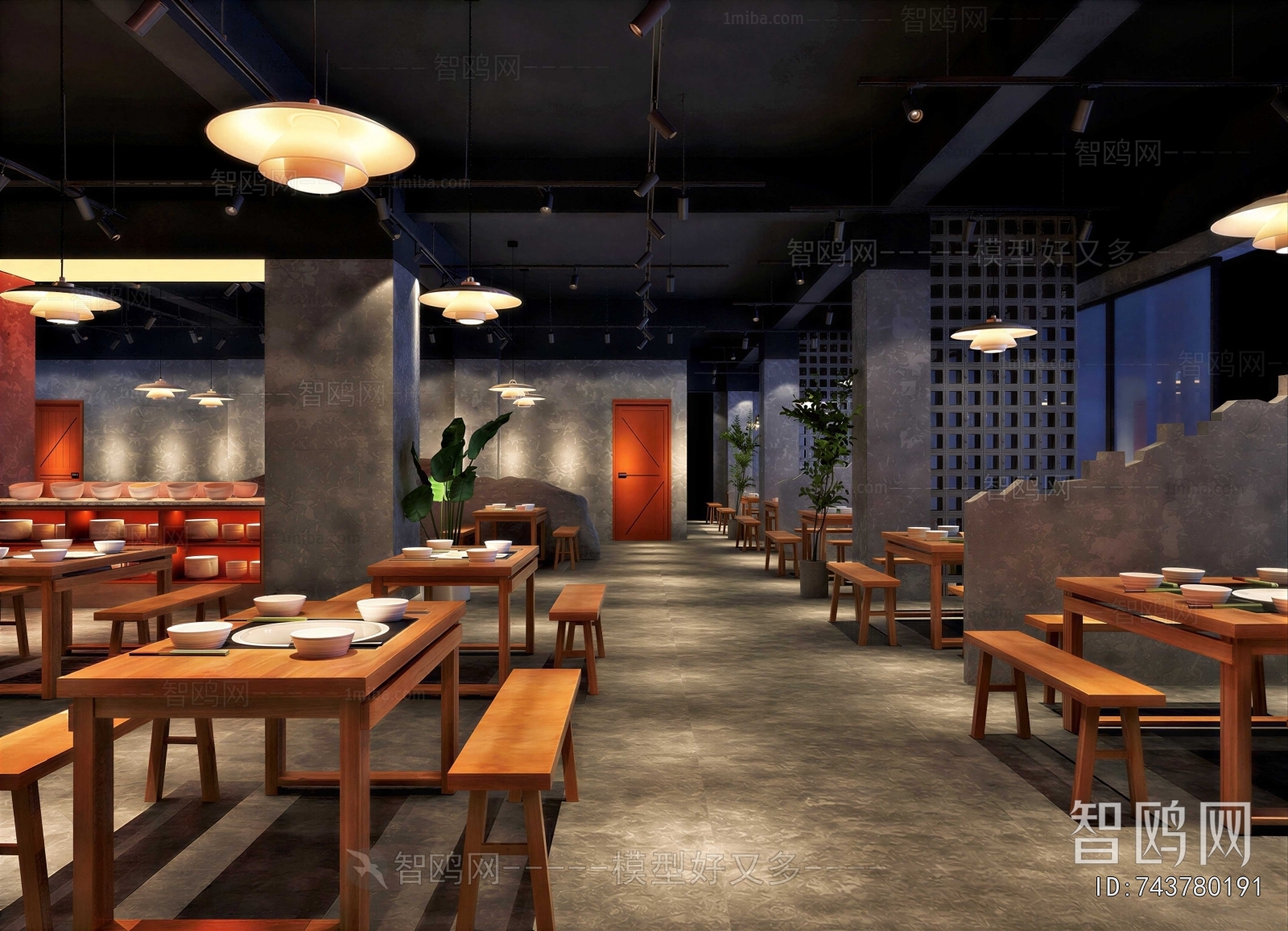 Industrial Style Restaurant