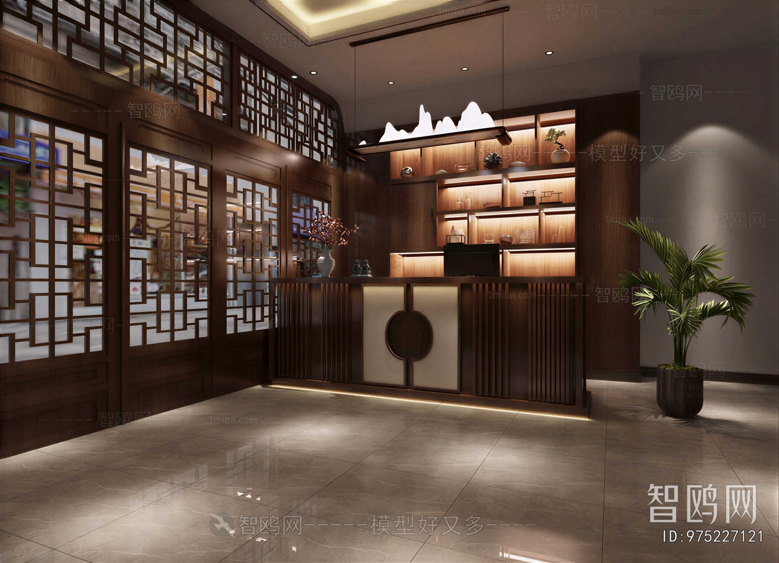 New Chinese Style Teahouse Tea House