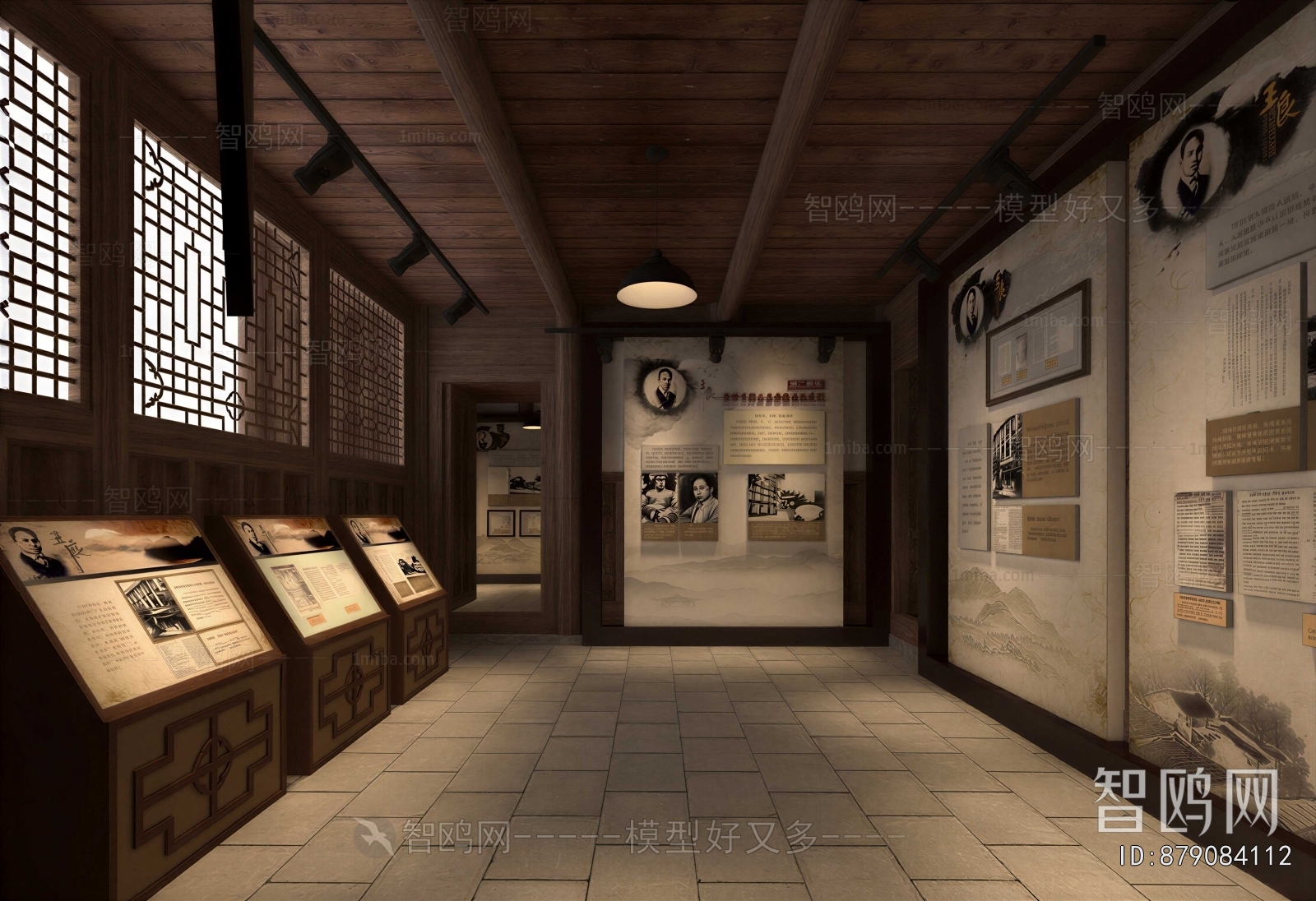 New Chinese Style Exhibition Hall