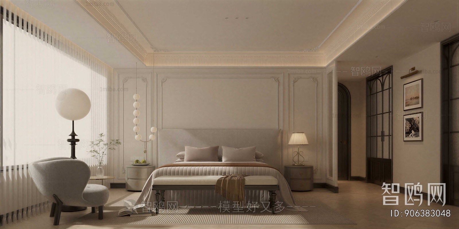 French Style Bedroom
