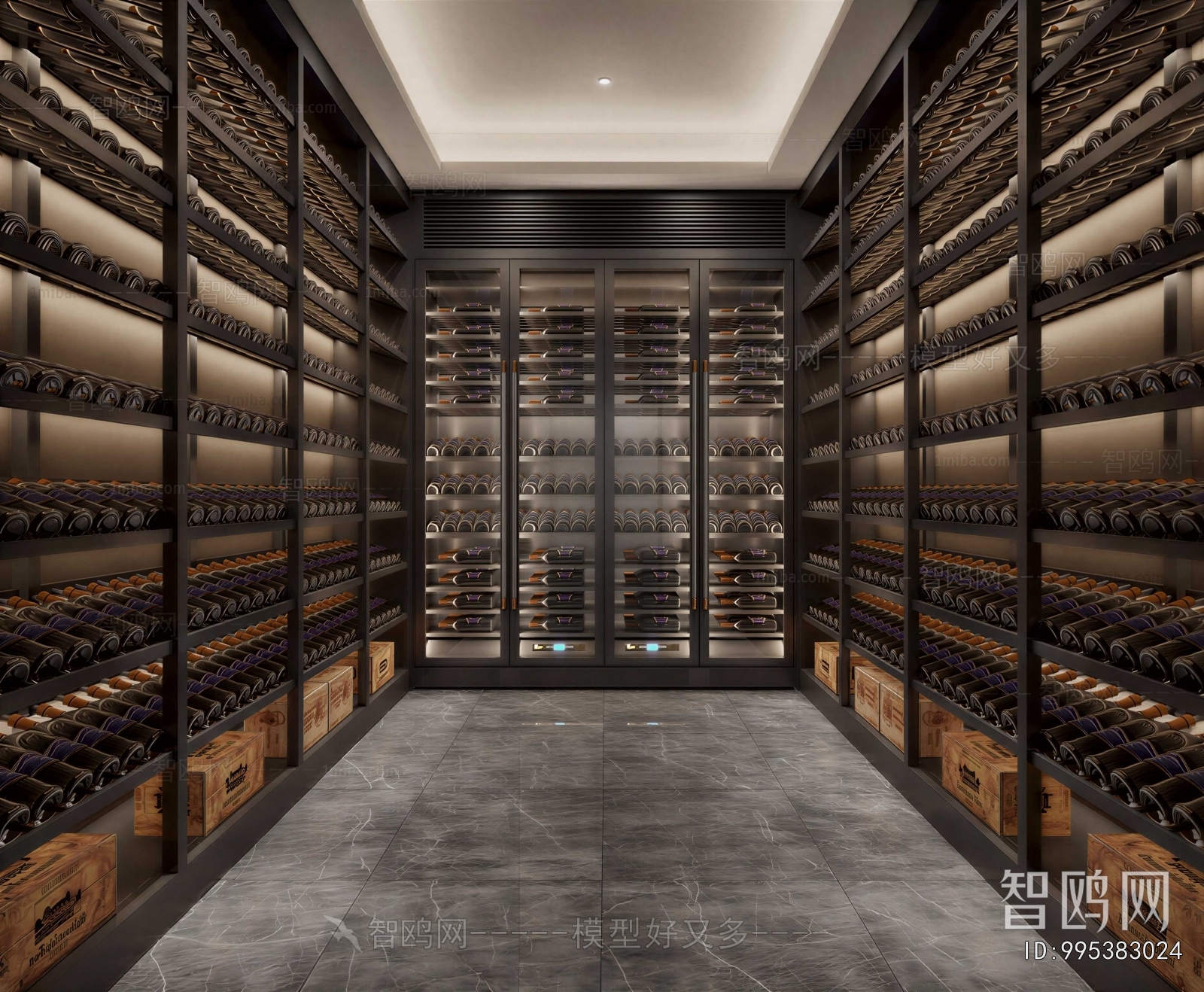 Modern Wine Cellar/Wine Tasting Room