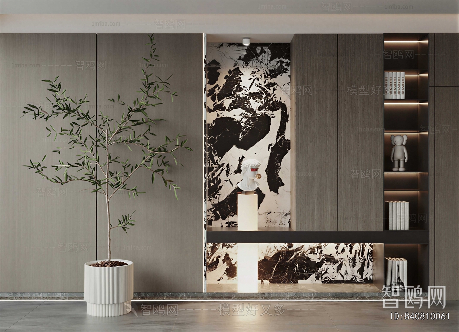 Modern Entrance Cabinet