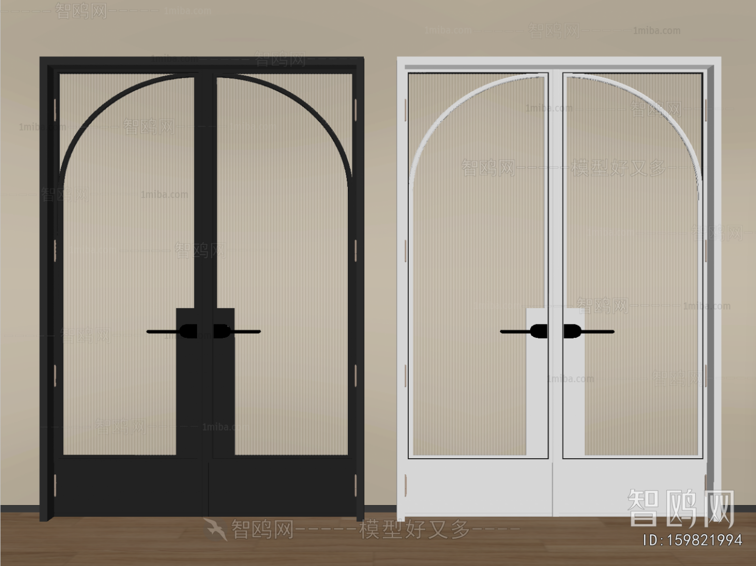French Style Double Door