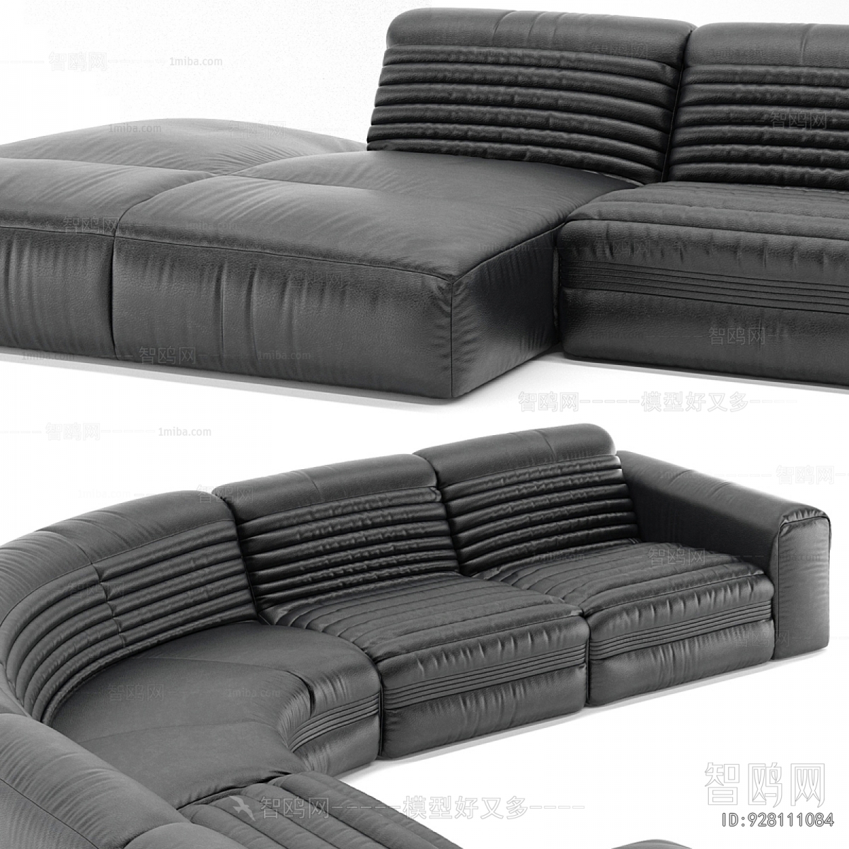 Modern Curved Sofa