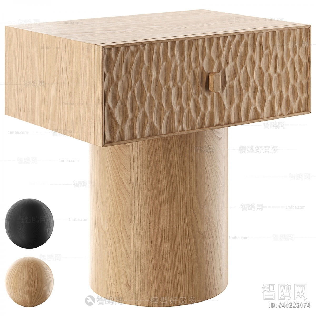 Modern Bedside Cupboard