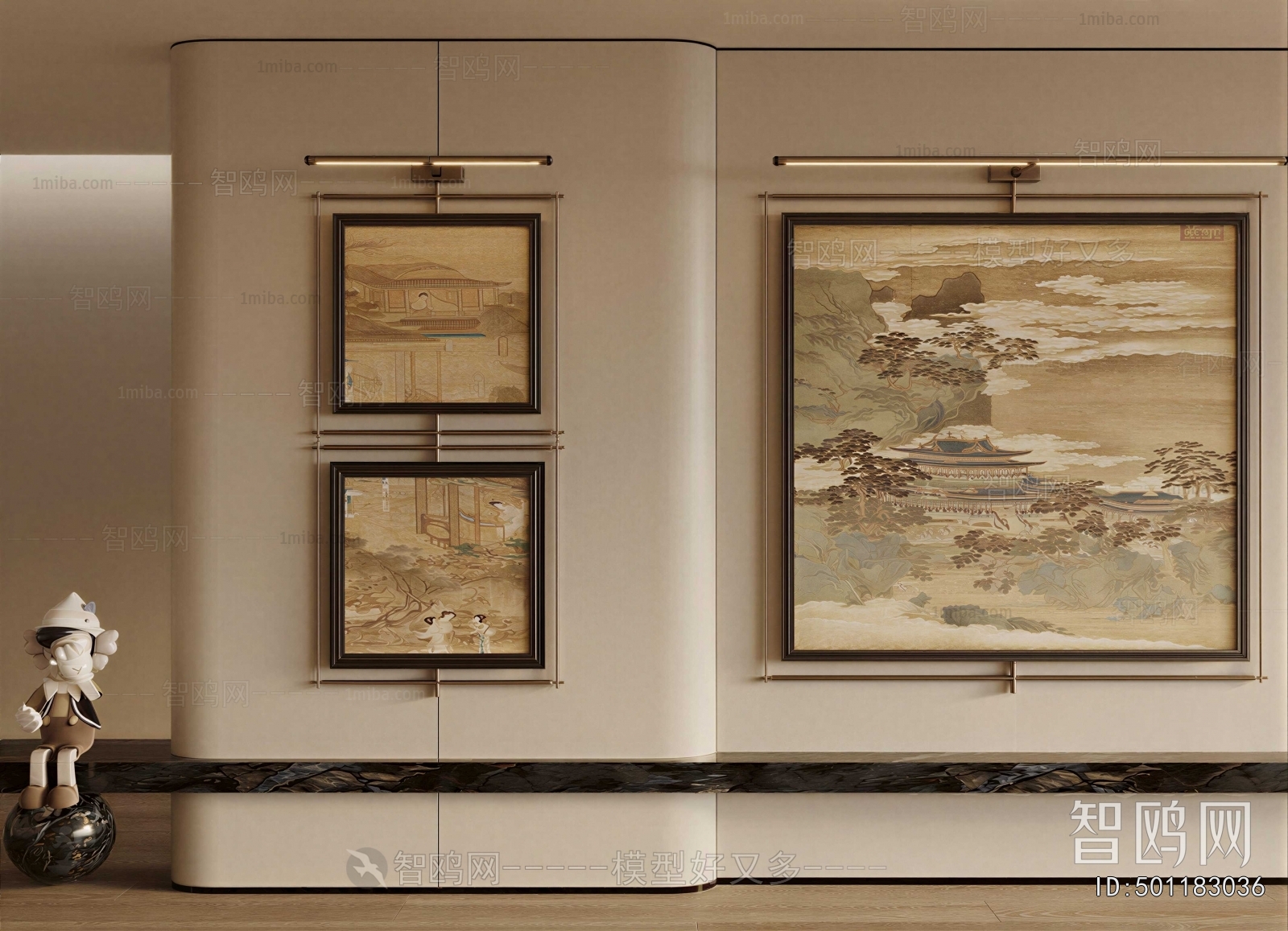 New Chinese Style Painting