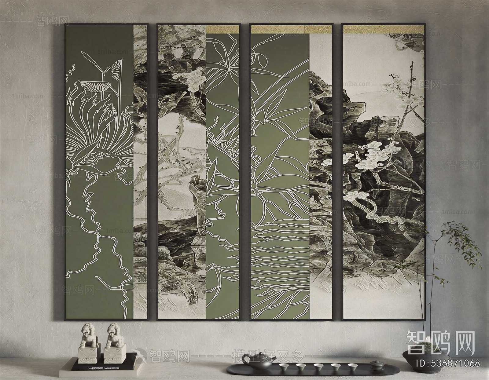 New Chinese Style Painting