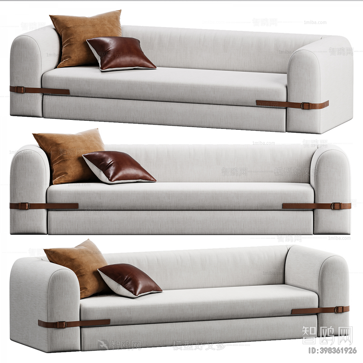 Modern Multi Person Sofa