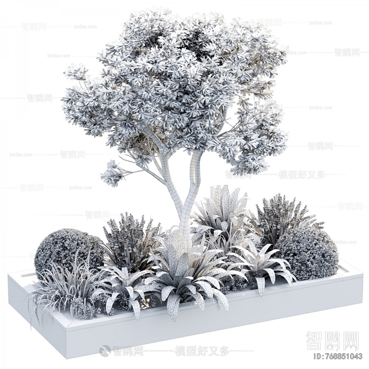 Modern Flower Bed, Flower Bowl, Flower Box