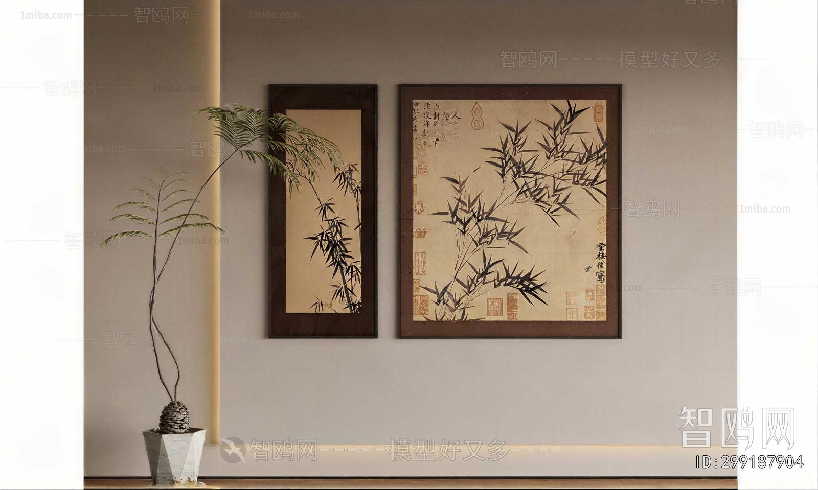 New Chinese Style Painting