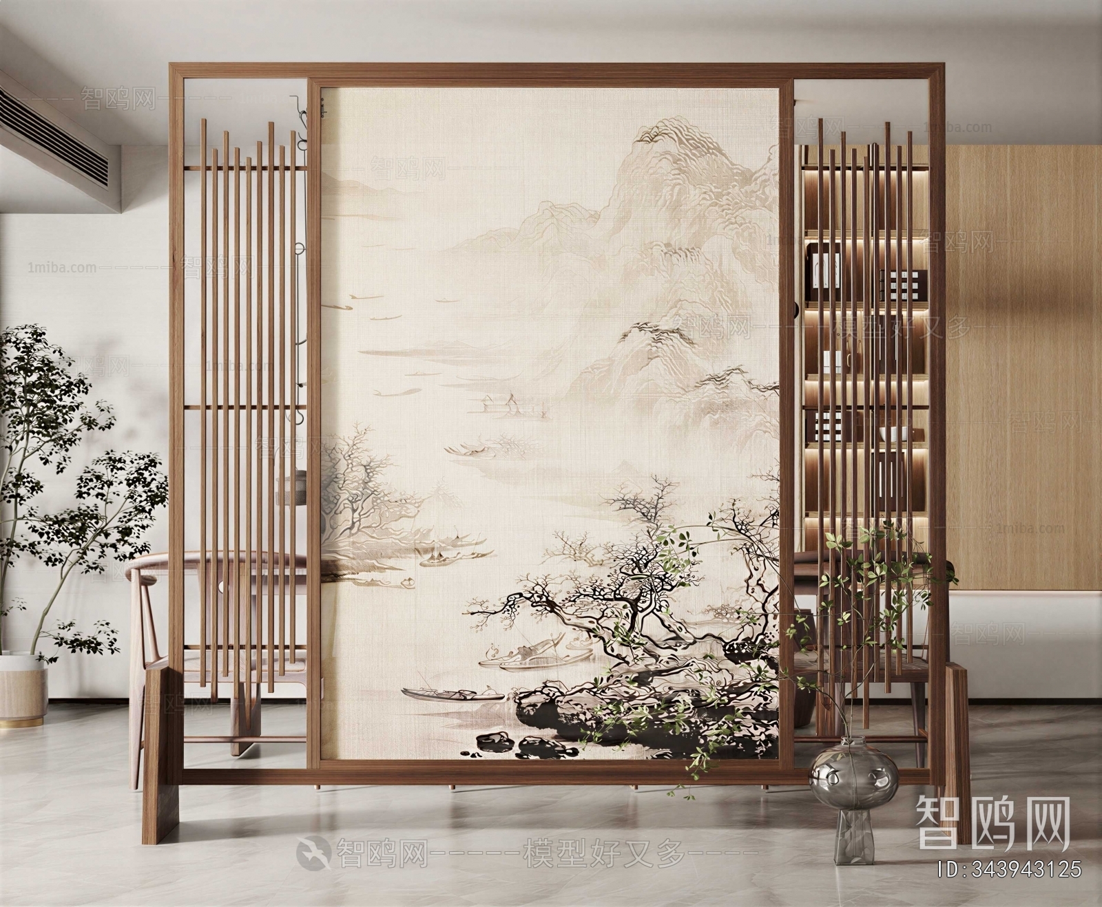 New Chinese Style Partition