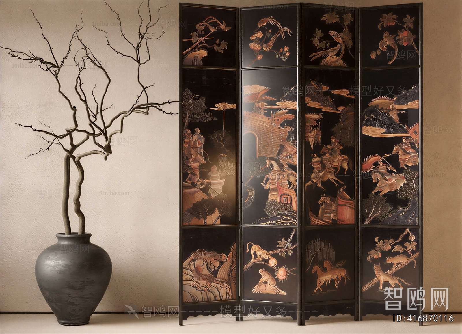 New Chinese Style Partition