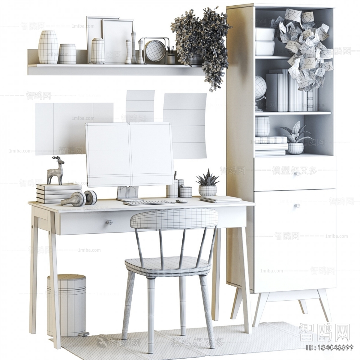 Modern Computer Desk And Chair