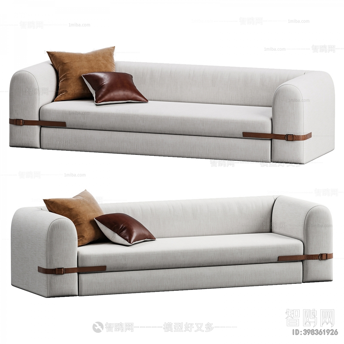 Modern Multi Person Sofa
