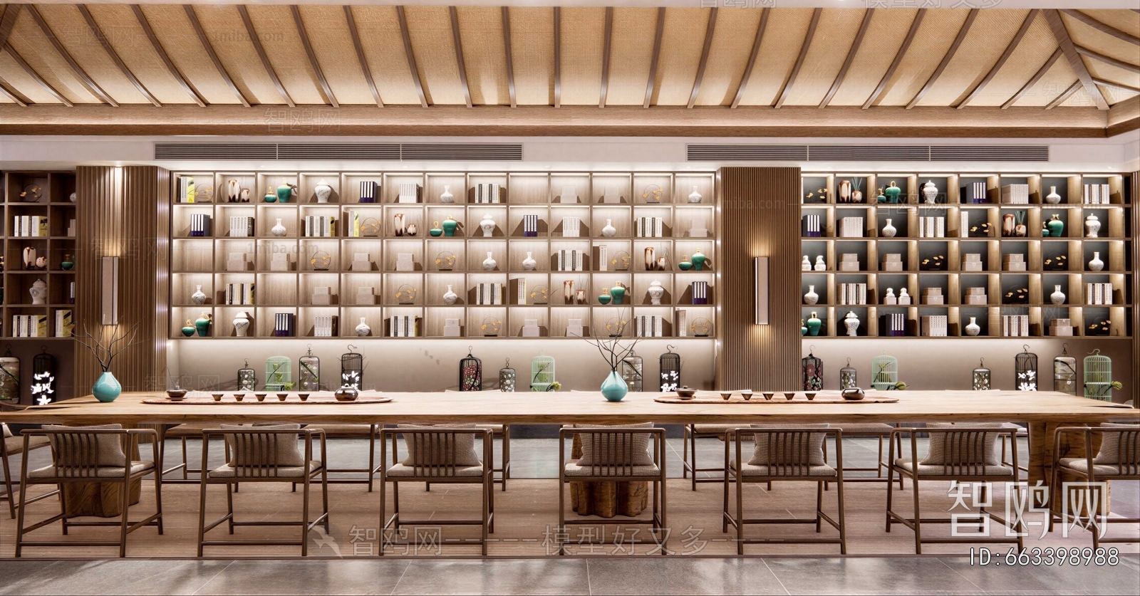 New Chinese Style Tea House