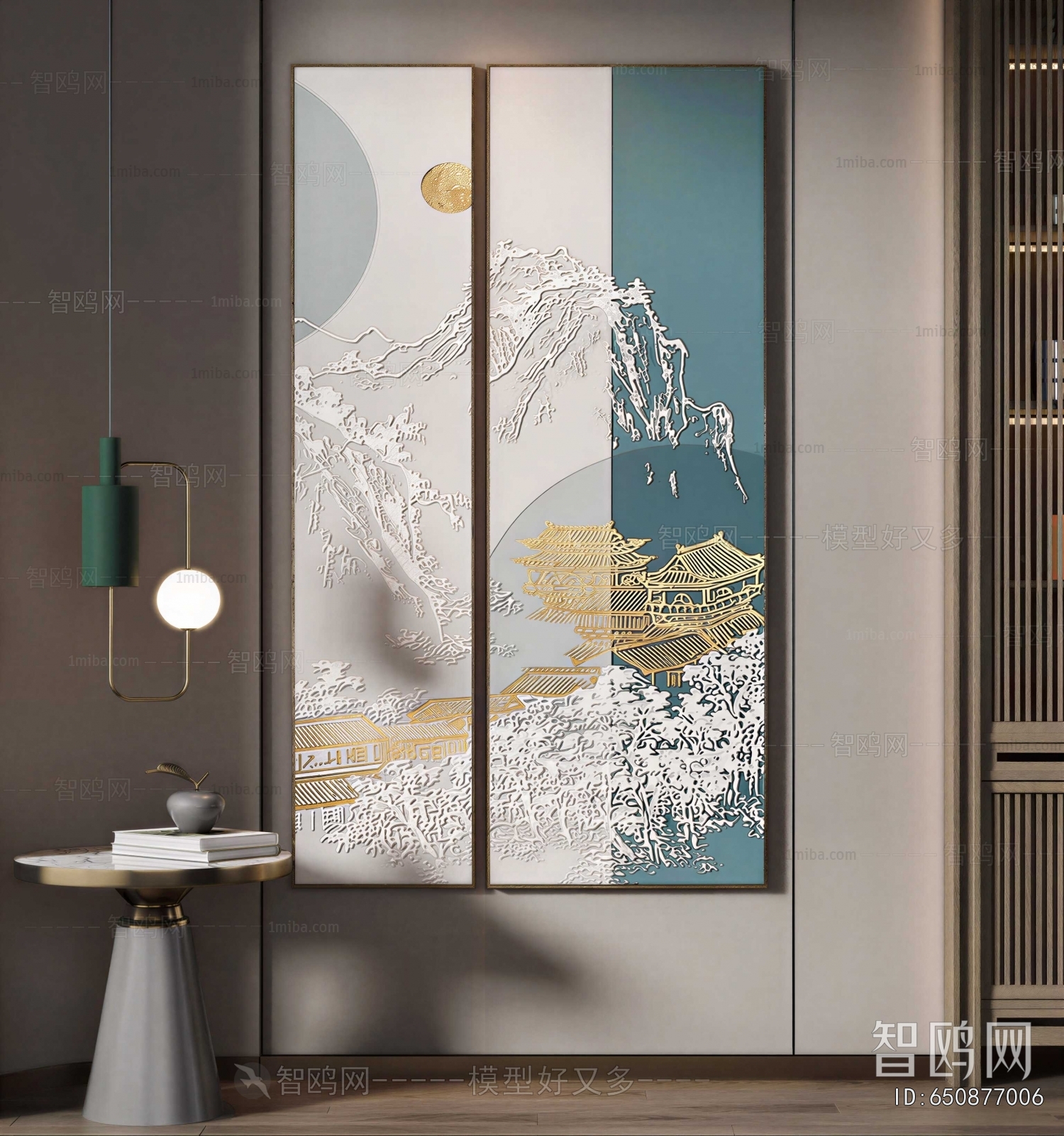 New Chinese Style Painting