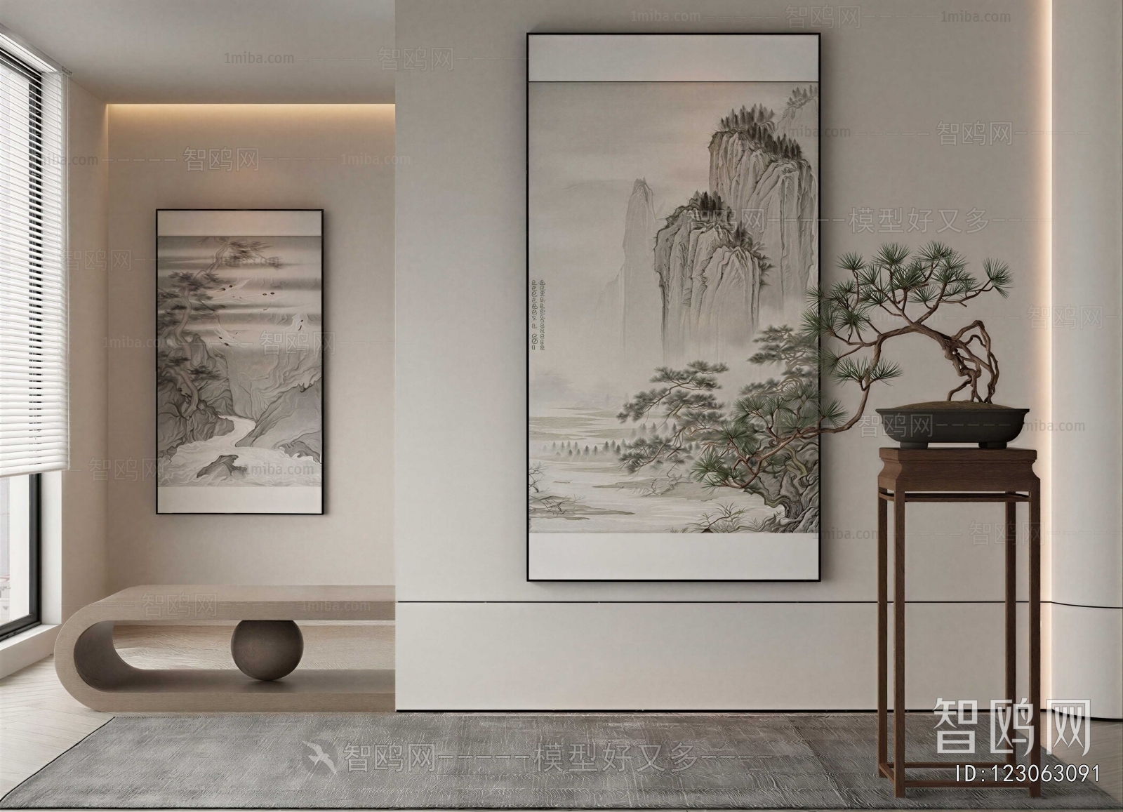 New Chinese Style Painting