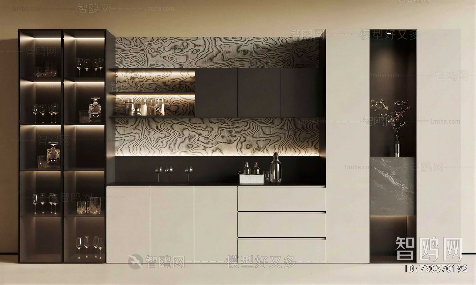 Modern Wine Cabinet