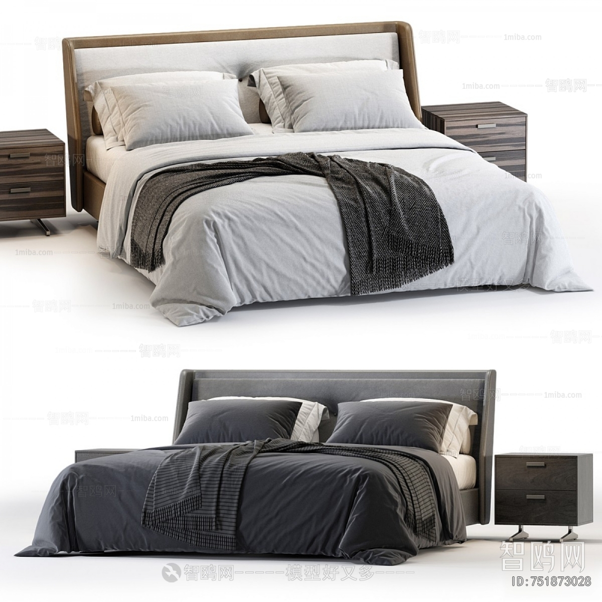 Modern Double Bed