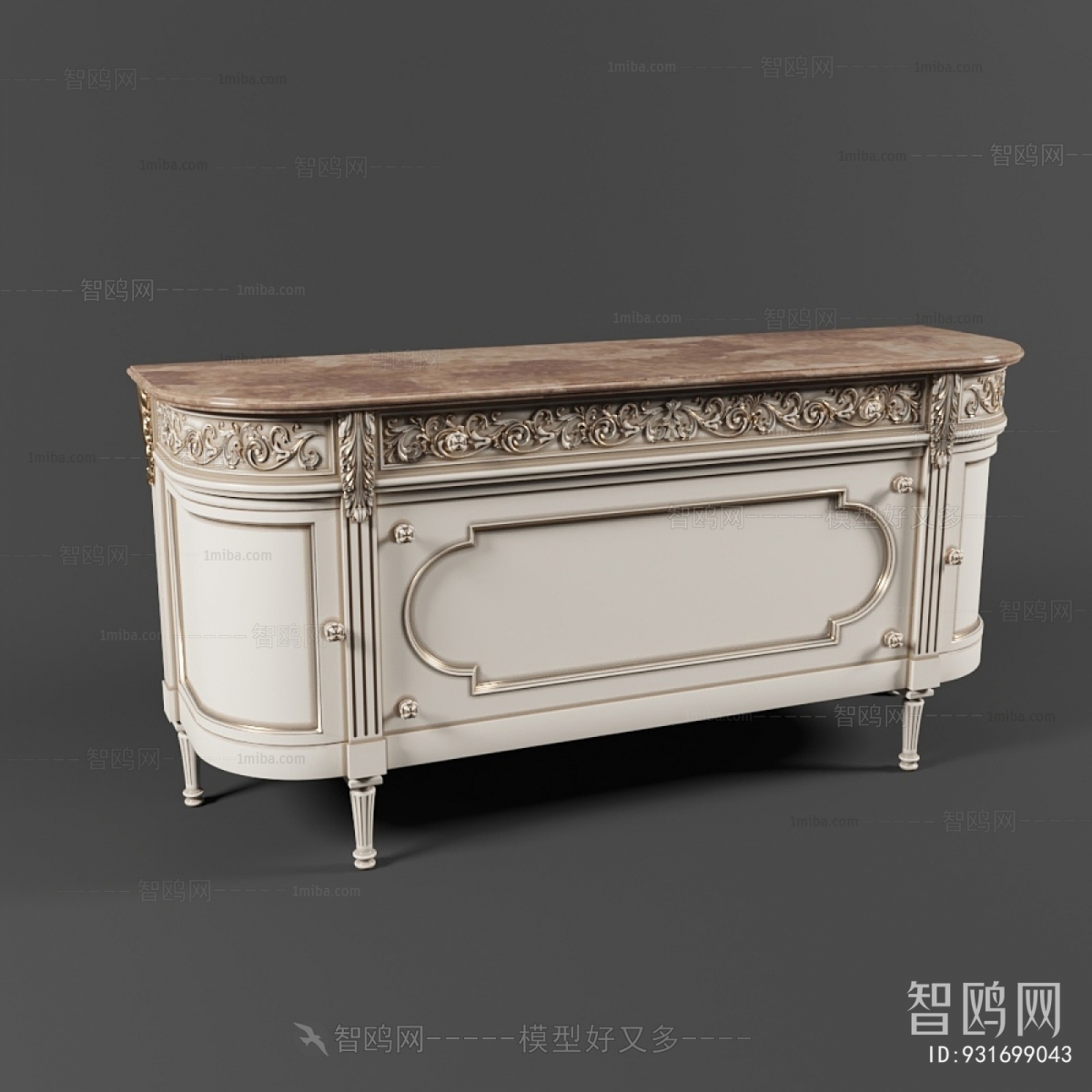 European Style Side Cabinet