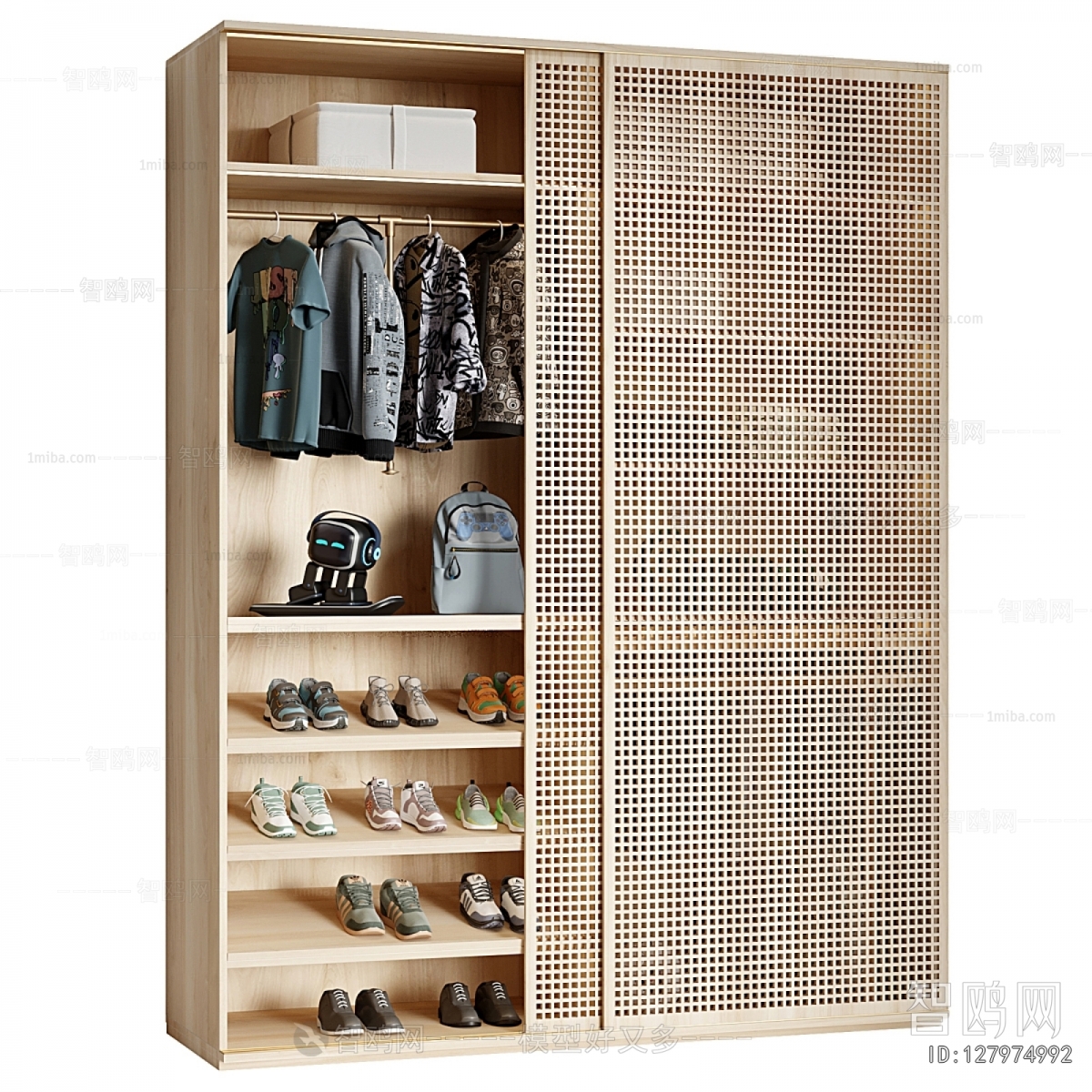 Modern Shoe Cabinet