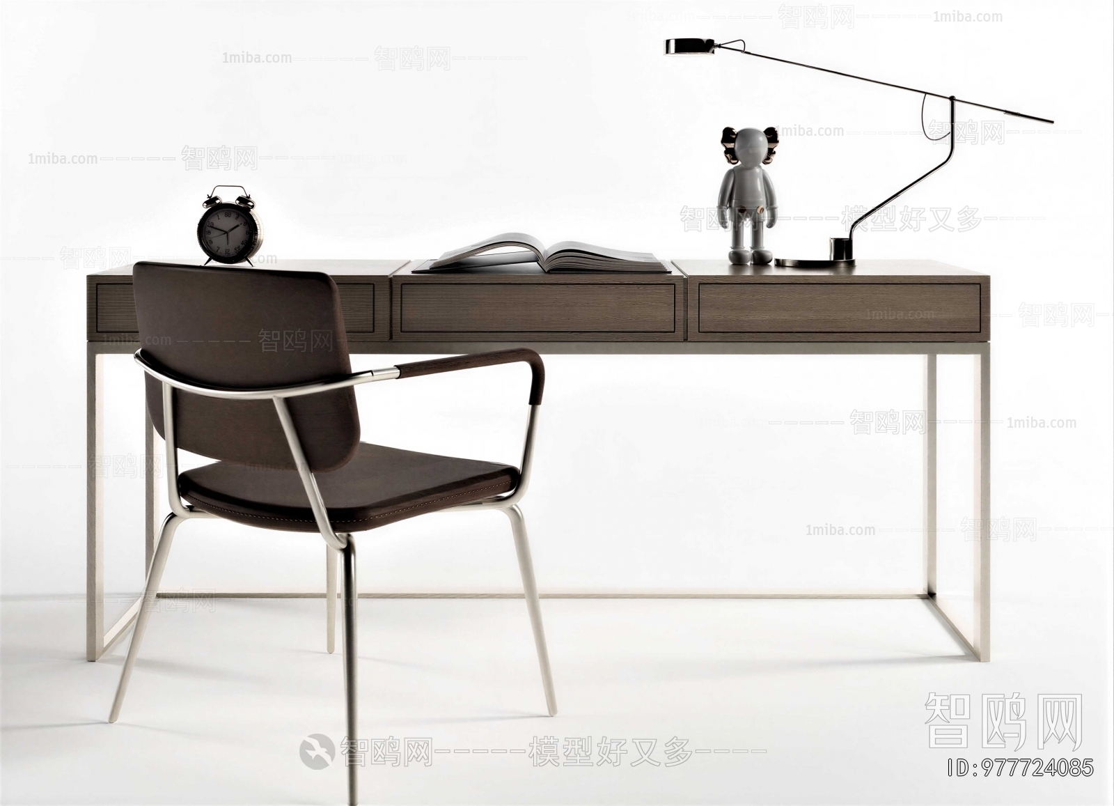 New Chinese Style Computer Desk And Chair