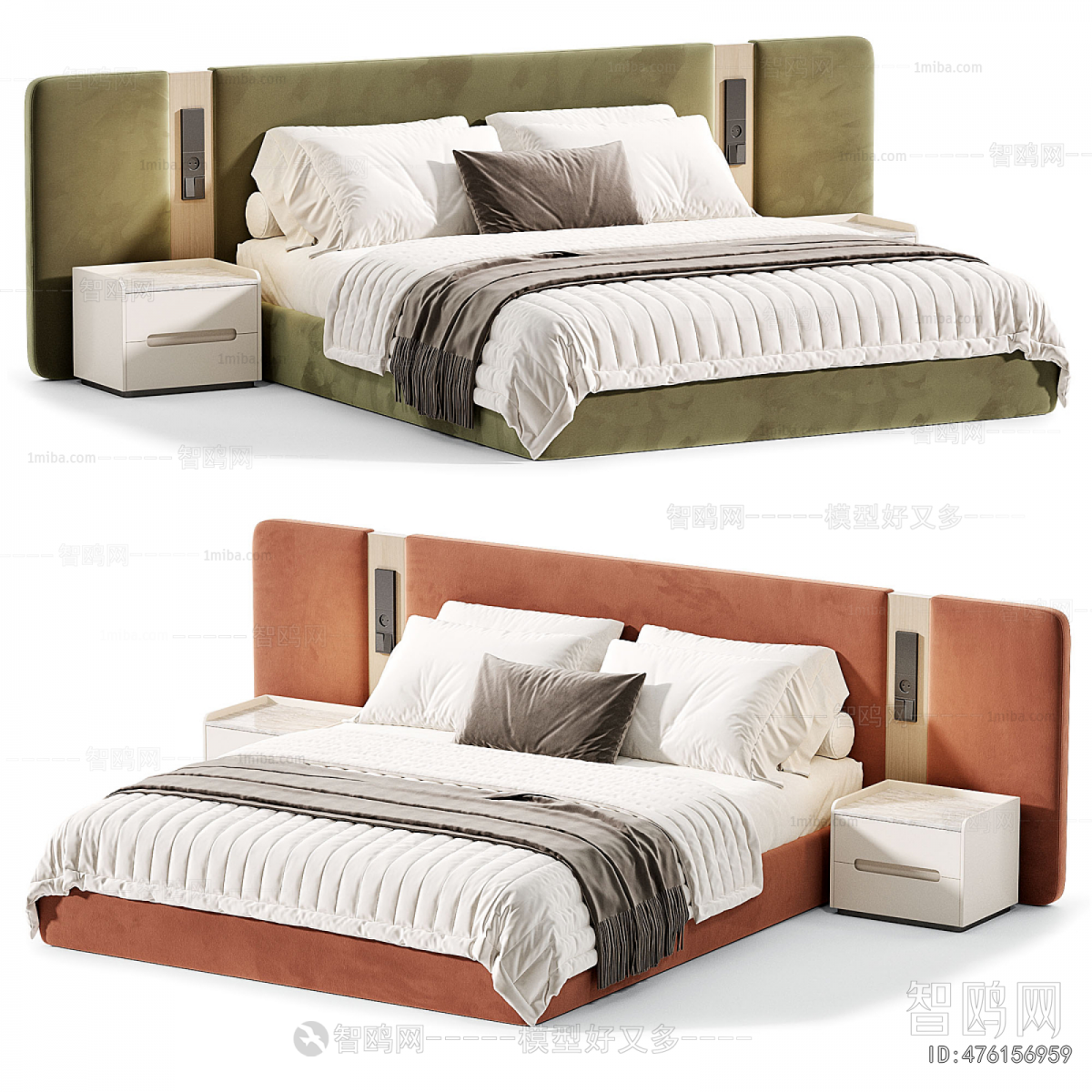 Modern Double Bed