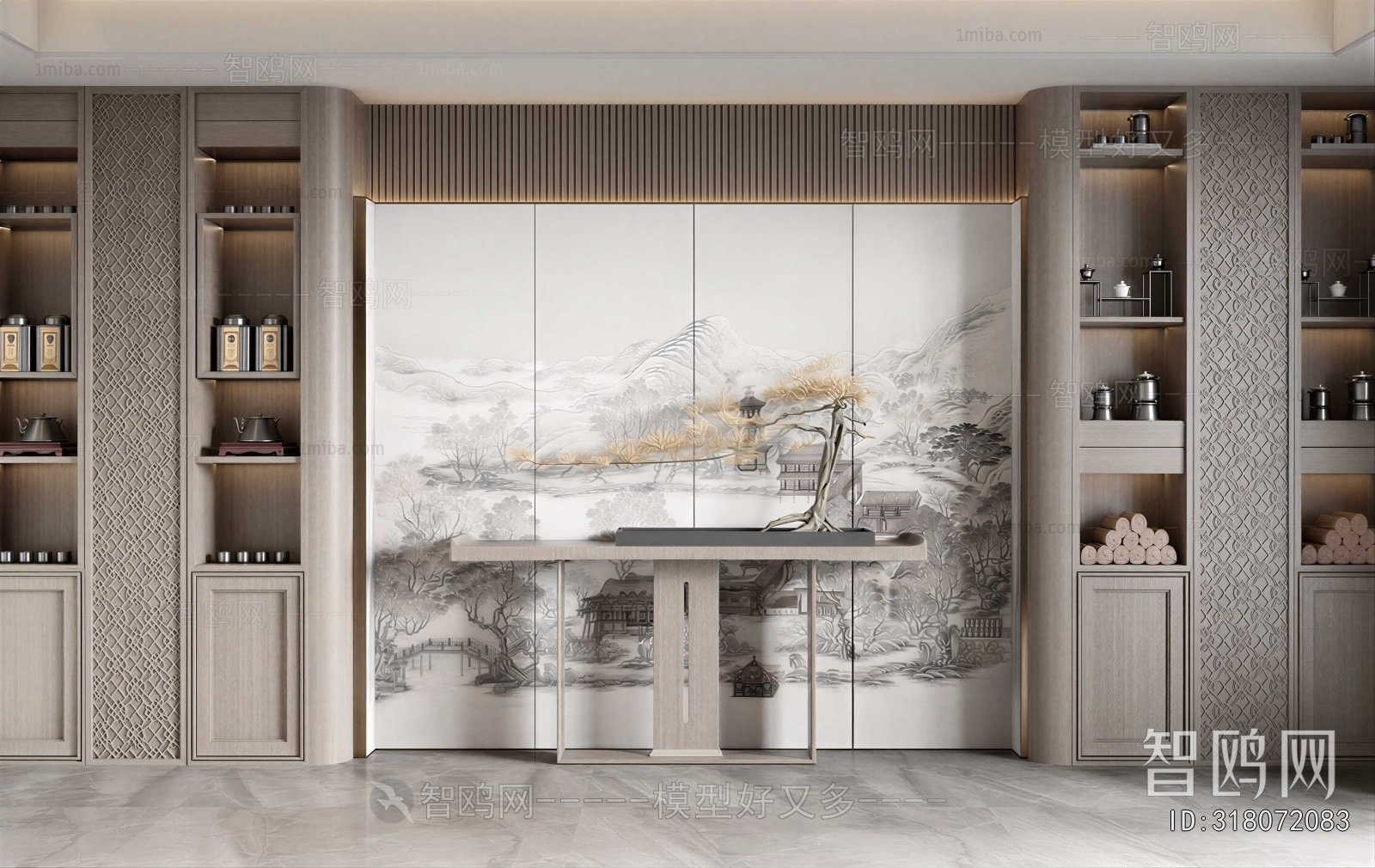 New Chinese Style Console