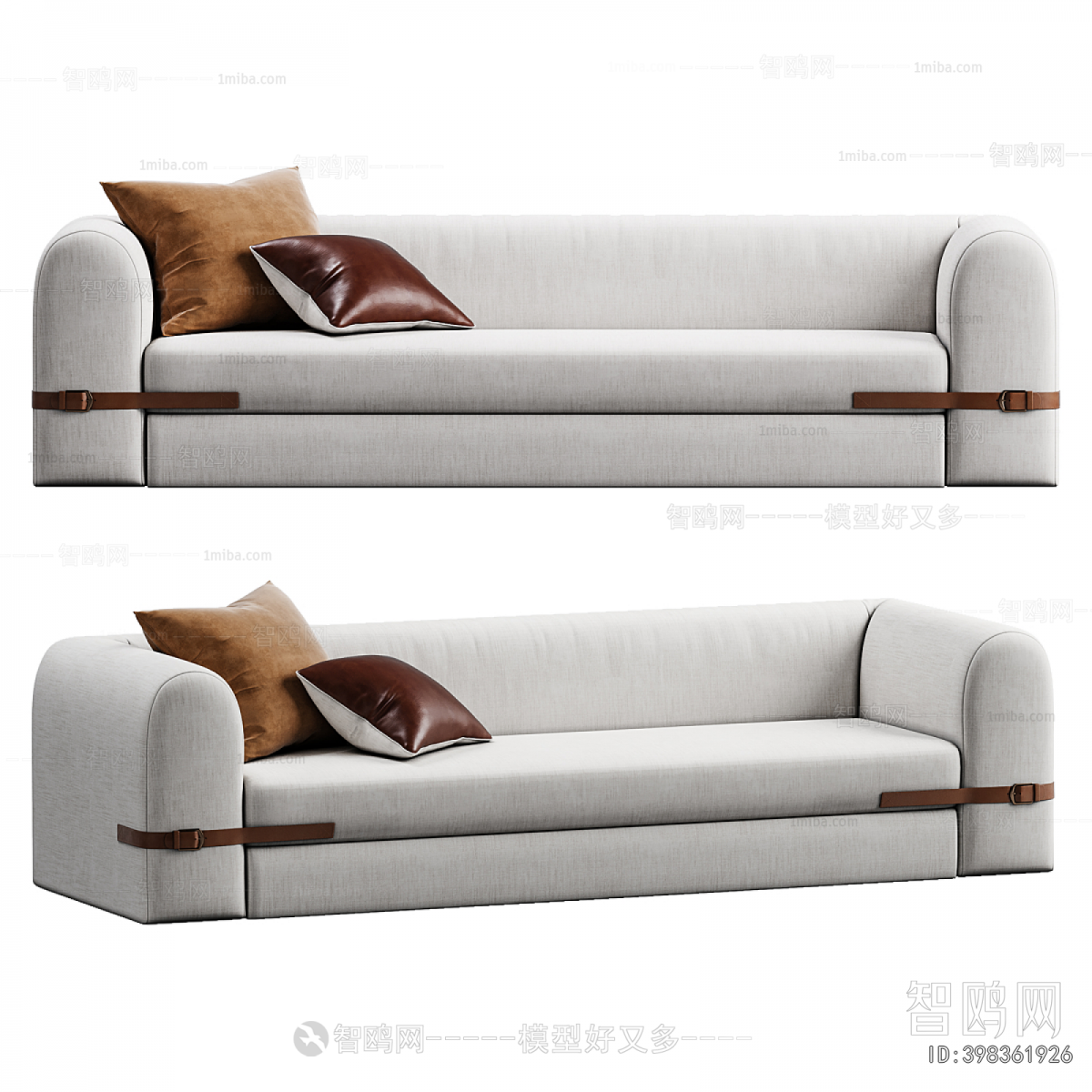 Modern Multi Person Sofa