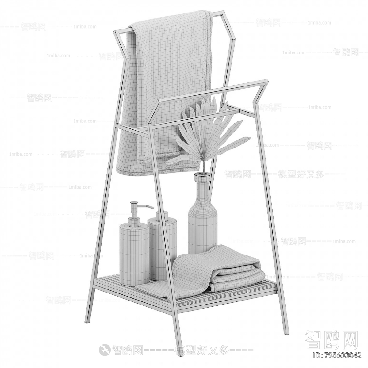 Modern Bathroom Rack